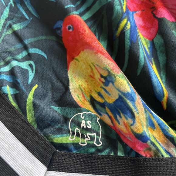 American Stitch Tropical Parrot Floral Shorts Size Large - Picture 2 of 5